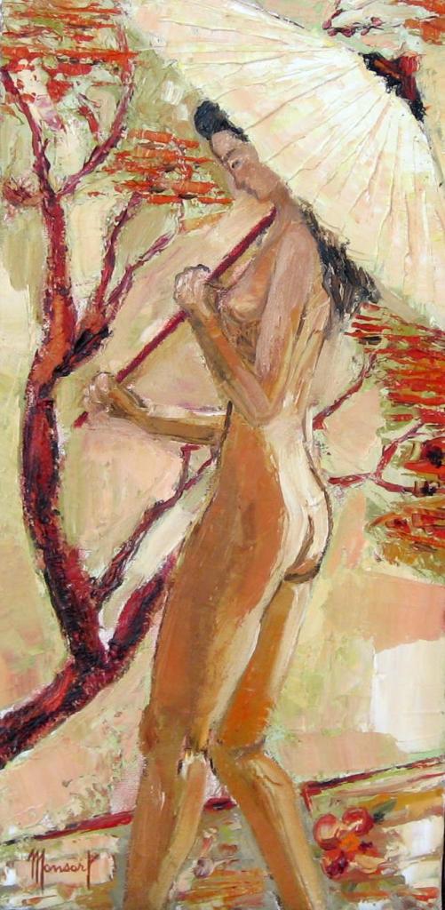 Jardin intime - 40 x 20 cm