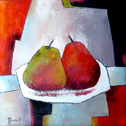 Côte à côte - 50 x 50 cm